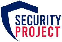 Logo Security Project, Seguridad Empresarial e Industrial, Residencial y privada